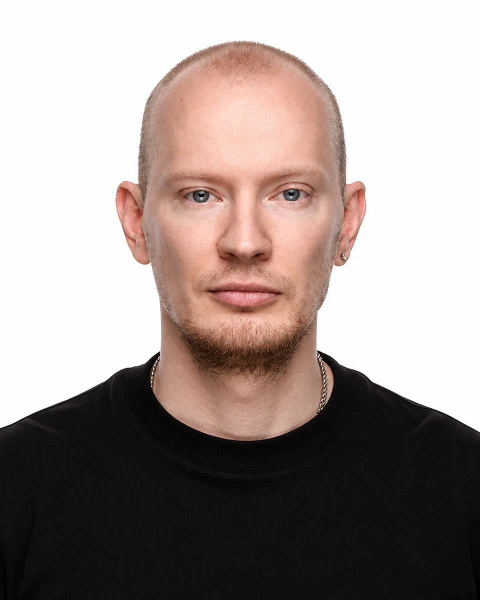 Portrait of Sergei Aristov, Director